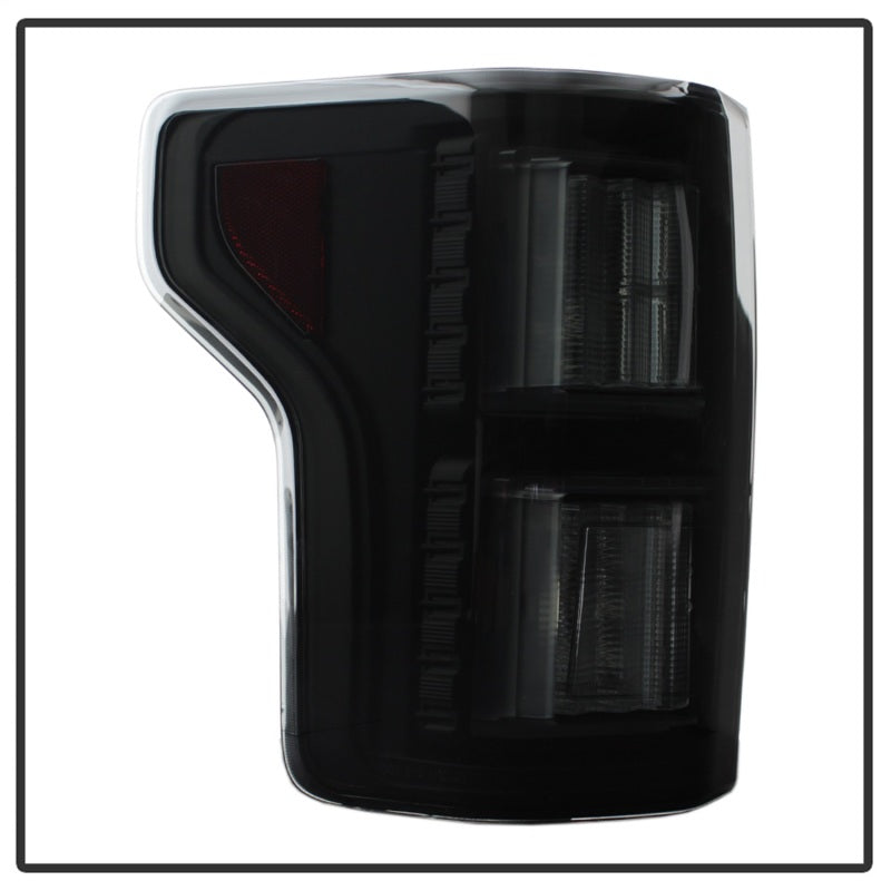 Spyder Ford F150 2015-2017 Light Bar LED Tail Lights - Black Smoke ALT-YD-FF15015-LBLED-BSM 5083685