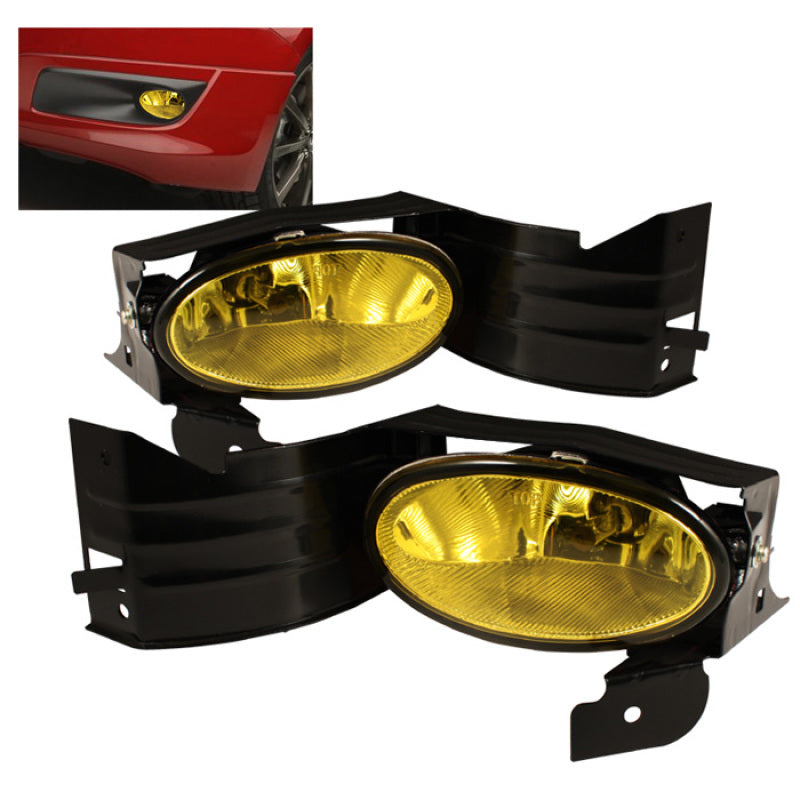 SPYDER Honda Accord 08-09 2Dr OEM Fog Lights W/Switch- Yellow FL-HA08-Y 5015426