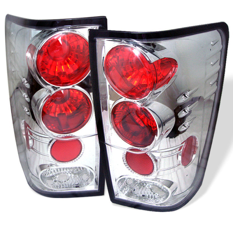 Spyder Nissan Titan 04-14 Euro Style Tail Lights Chrome ALT-YD-NTI04-C 5007032