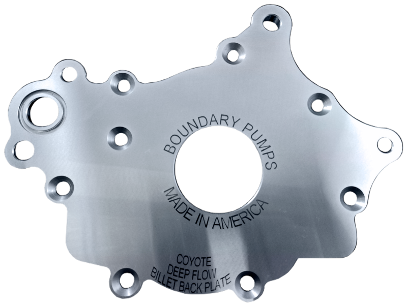 Boundary 18+ Ford Coyote (All Types) V8 Oil Pump Assembly Billet Vane Ported MartenWear Treated Gear CM-S2-R2