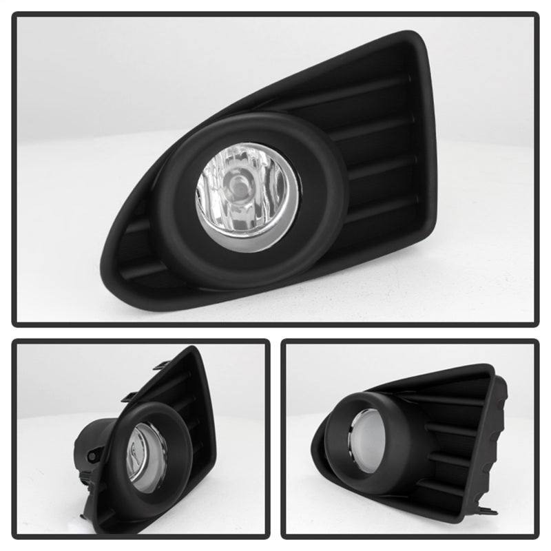 Spyder Scion IQ 2012-2013 OEM Fog Light w/Switch- Clear FL-SIQ12-C 5077868