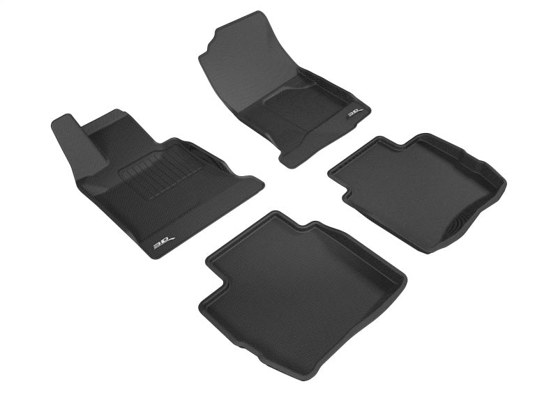 3D MAXpider 12-18 Maserati Granturismo Sport Kagu Floor Mat- Black R1 R2 L1MR00501509