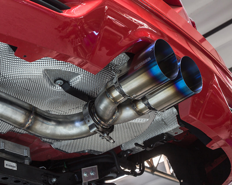 Agency Power 13-18 Ford Focus ST Catback Exhaust w/4in Dual Titanium Tips AP-FST-170-2
