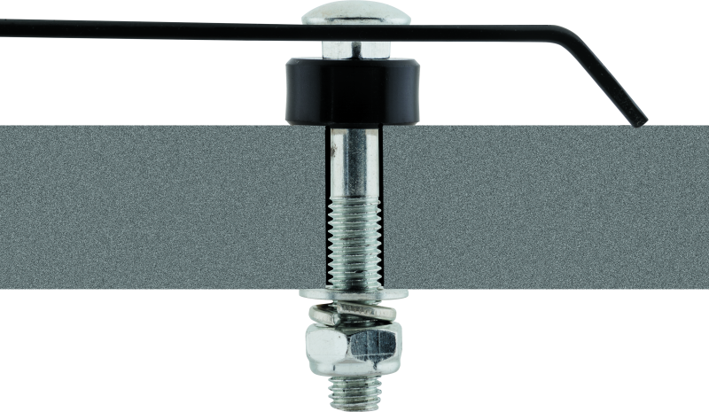 BikeMaster Heavy Duty Wheel Chock - Silver 152453