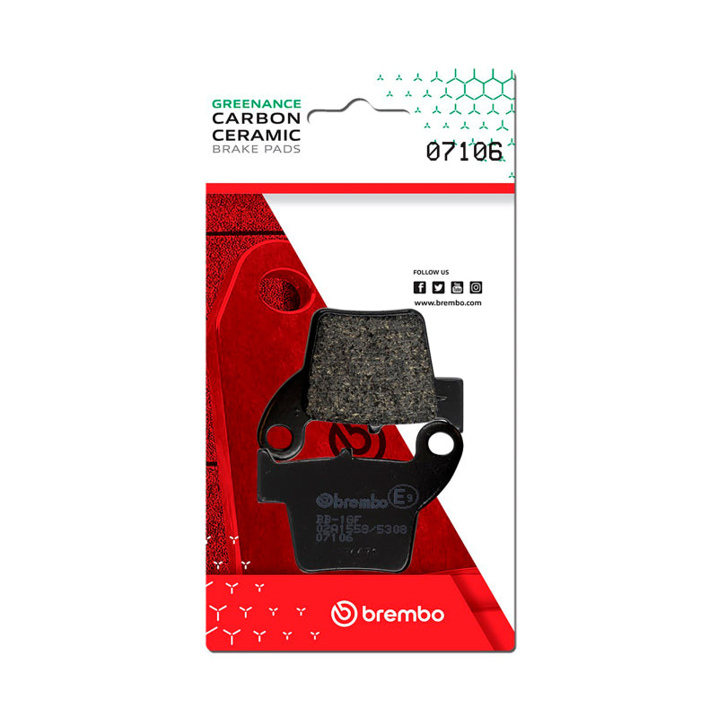 Brembo OE AM - BRAKE PAD MOTORCYCLE 07106