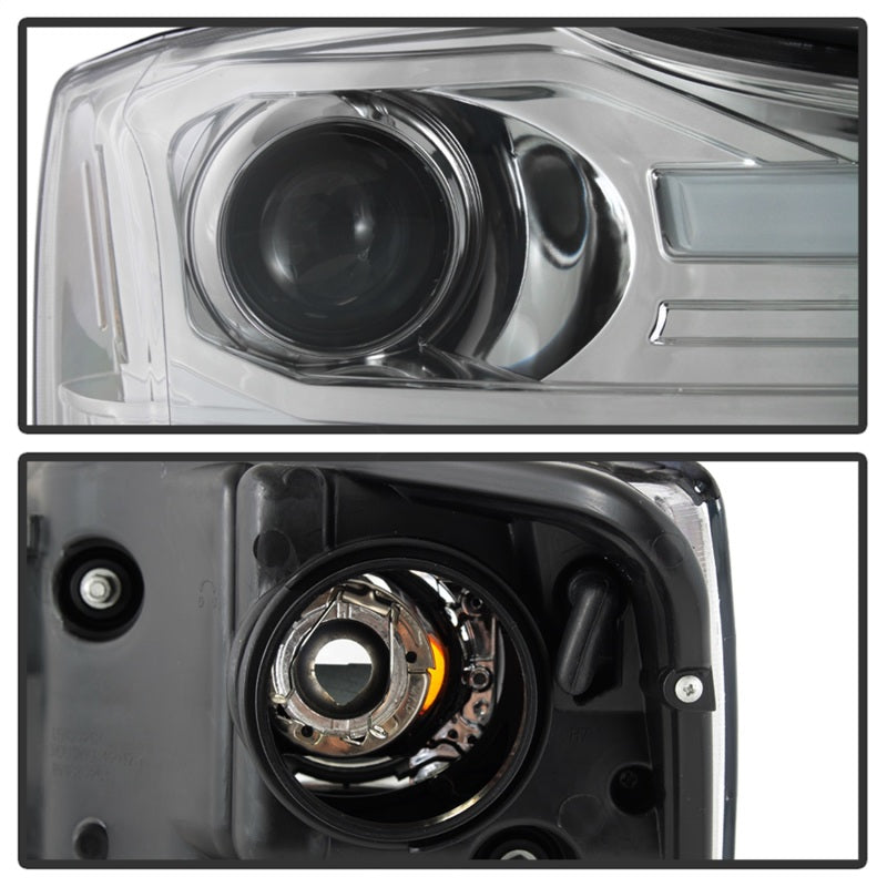 Spyder 04-15 Nissan Titan / 04-07 Nissan Armada V2 Projector Headlights - Chrome PRO-YD-NTI04-DRL-C 5085498