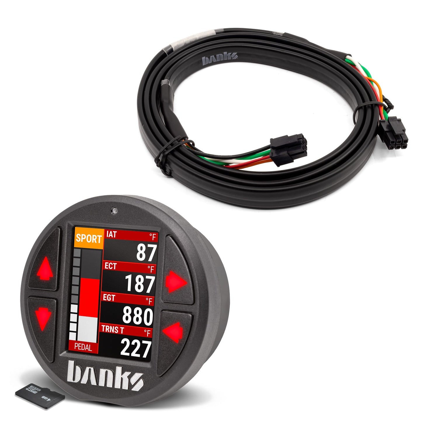 Banks Power iDash Data Pro System Universal CAN for use with Banks PedalMonster 2008+ 66715
