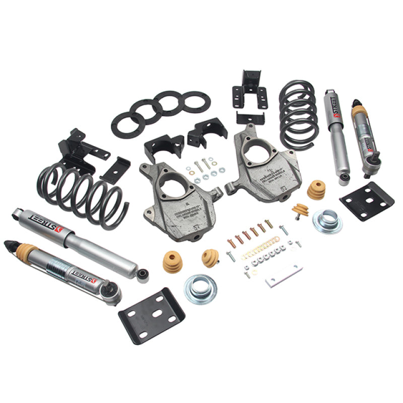 Belltech LOWERING KIT 16.5-17 Chevy Silverado All Cab 2W 3-4F / 7R 1015