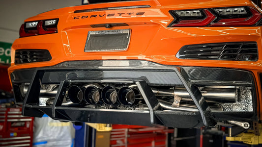 Competition Carbon Z07R SC Exhaust | Sport Classic for C8 Z06, Z51, eRay