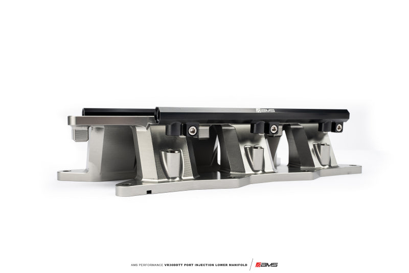 AMS Performance 2023+ Nissan Z Port Injection Lower Manifold - Gunmetal AMS.47.08.0001-2