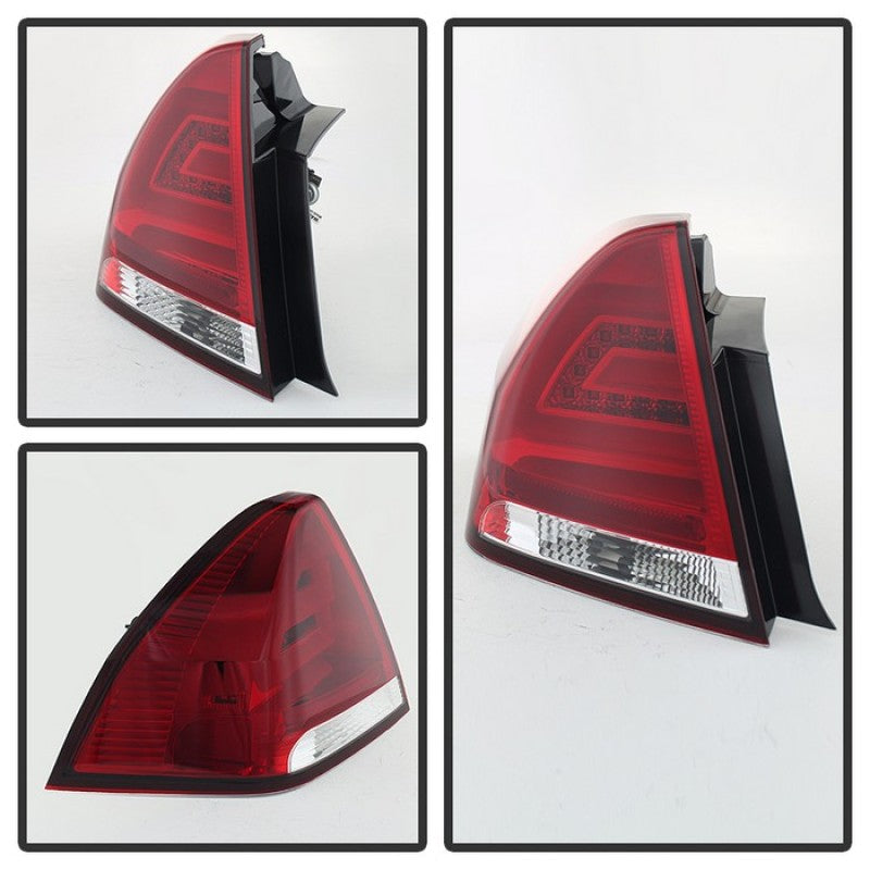 Spyder Chevy Impala 2006-2013 LED Tail Lights Red Clear ALT-YD-CHIP06-LED-RC 5076403