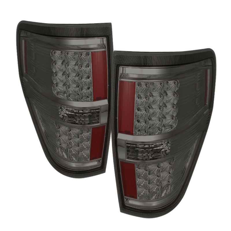 SPYDER Xtune Ford F150 09-14 LED Tail Lights Smoke ALT-JH-FF15009-LED-SM 9025648