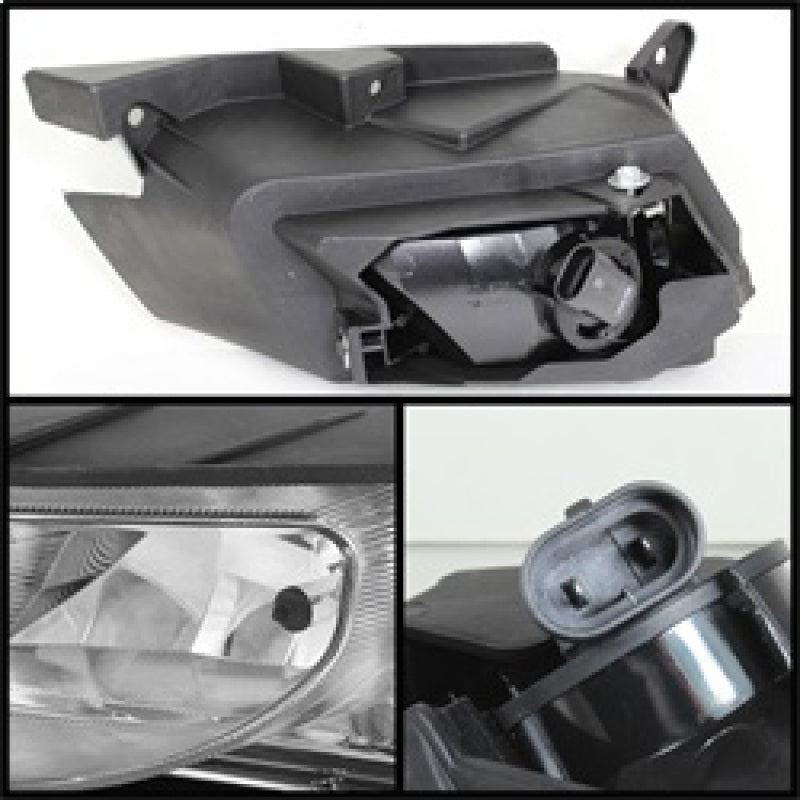 Spyder Mazda 3 2.5L 2010-2011 (excluding Speed3 Models)OEM Fog Lights w/Switch Clear FL-MM32010-C 5070456