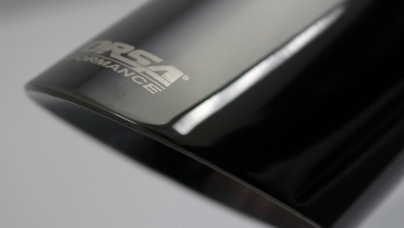 Corsa Single Universal 2.75in Inlet / 3.5in Outlet Black PVD Pro-Series Tip Kit TK003BLK