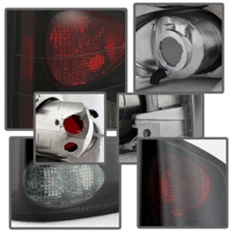 Spyder Chevy S10 94-04/Isuzu Hombre 96-00 Euro Tail Lights Blk Smke ALT-YD-CS1094-BSM 5078049
