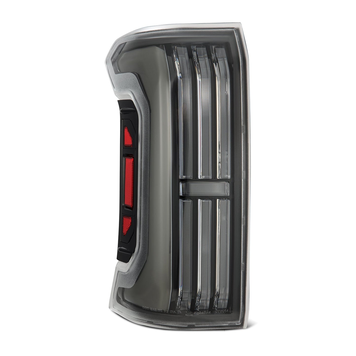 AlphaRex 24-25 Toyota Tacoma NOVA-Series LED Prismatic Tail Lights - Black 679020 *Discontinued