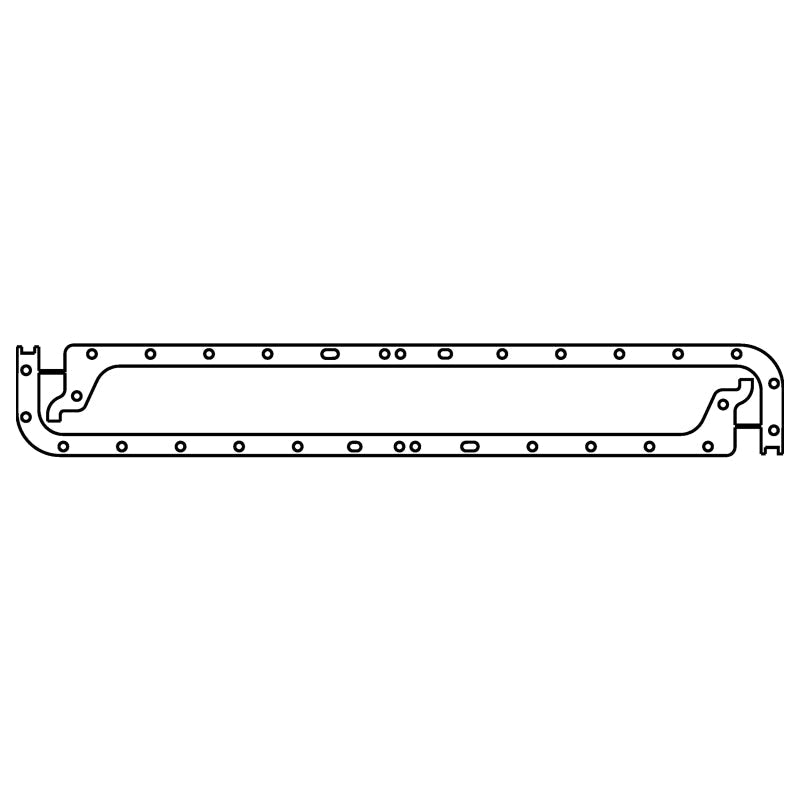 Cometic Gasket Cometic Jaguar XK6 .060in AFM Oil Pan Gasket Set - Side Rails Only C4259-060