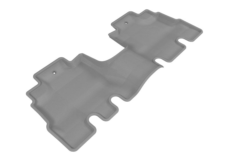 3D MAXpider 2014-2018 Jeep Wrangler JK Unlimited Kagu 2nd Row Floormats - Gray L1JP01121501