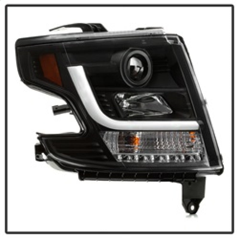 Spyder Chevy Tahoe / Suburban 2015 -2016 Projector Headlights - DRL LED - Black PRO-YD-CTA15-DRL-BK 5082541