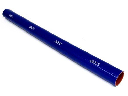 HPS 3-1/8" ID, 3 Feet Length, Silicone Straight Coupler Coolant Tube Hose, High Temp 4-ply Reinforced, Blue, 80mm ID