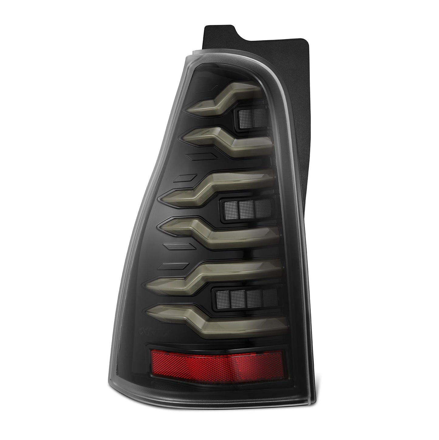 AlphaRex 03-09 Toyota 4Runner LUXX-Series LED Tail Lights- Black 690070 *Discontinued