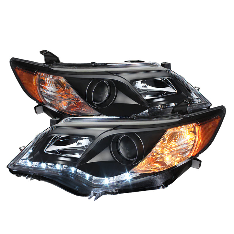 Spyder Toyota Camry 12-14 Projector Headlights DRL Blk High 9005 (Not Included PRO-YD-TCAM12-DRL-BK 5072658