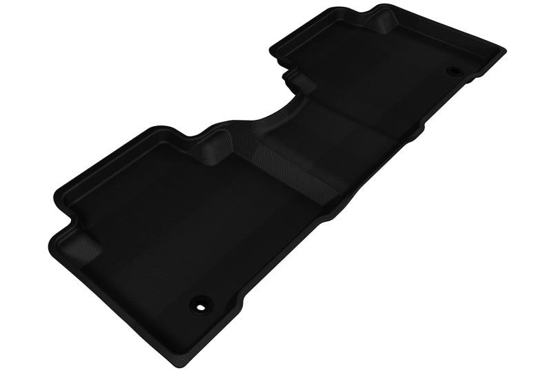 3D MAXpider 2013-2019 Hyundai Santa Fe/Santa Fe Xl Kagu 2nd Row Floormats - Black L1HY02821509