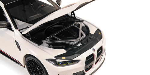 Minichamps 2022 BMW M4 CSL Coupe (G82) White 1:18