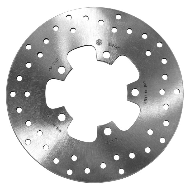 Brembo OE 12-20 Kymco G-Dink 125cc 240x5mm Brake Disc - Rear Fixed 68B407N5