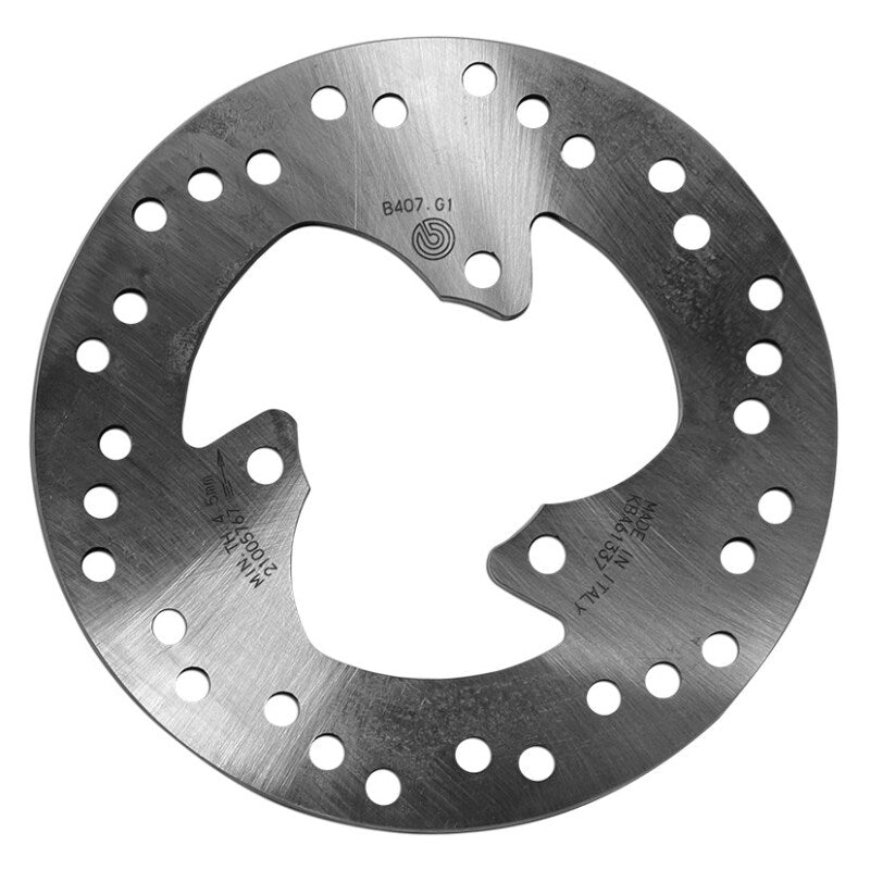 Brembo OE 02-10 Mbk YP Skyliner 125cc 190x5mm Brake Disc - Rear Fixed 68B407G1