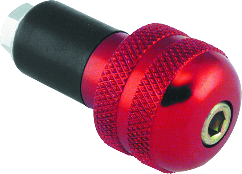 BikeMaster Anti Vibration Bar Ends - Red 266006