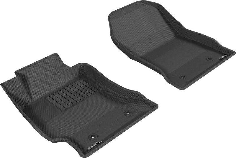 3D MAXpider 2013-2019 Toyota/Subaru/Scion FR-S Kagu 1st Row Floormat - Gray L1SC00211501