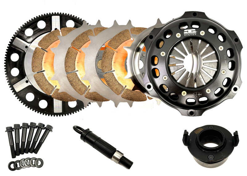 Competition Clutch Honda H Series 184mm Triple Disc Ceramic Clutch Kit 1848014-3