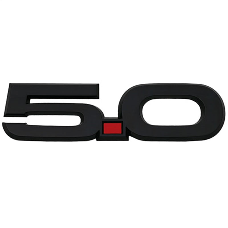 Ford Performance Parts 15-17 Ford Mustang 5.0L Fender Emblem Black