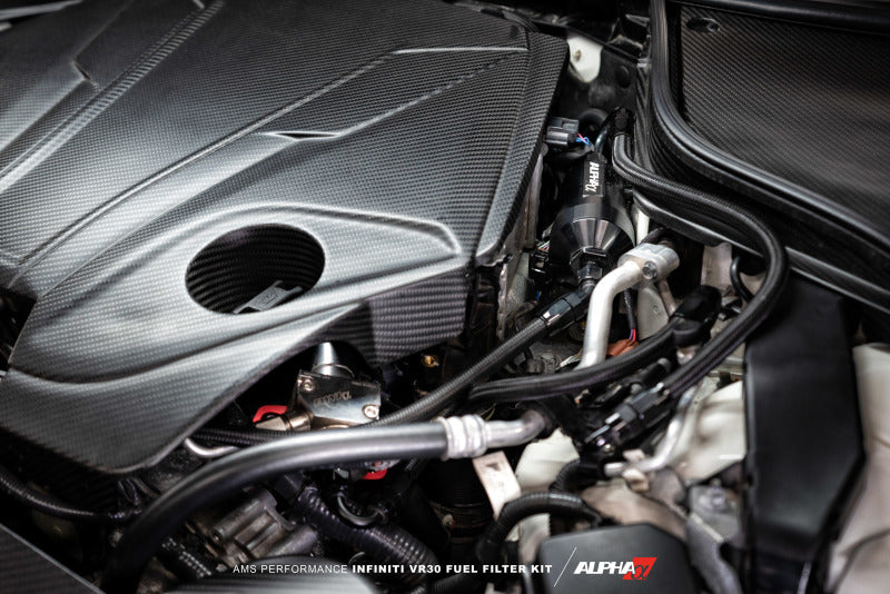 AMS Performance Infiniti Q50/Q60 Red Alpha Flex Fuel Filter Kit (Standalone / No AMS Flex Fuel Kit) ALP.28.07.0009-1