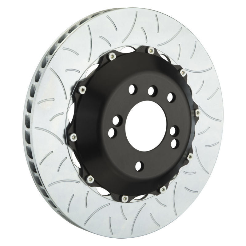 Brembo 04 360 Challenge Stradale Rear 2-Piece Discs 350x34 2pc Rotor Slotted Type3 203.8005A