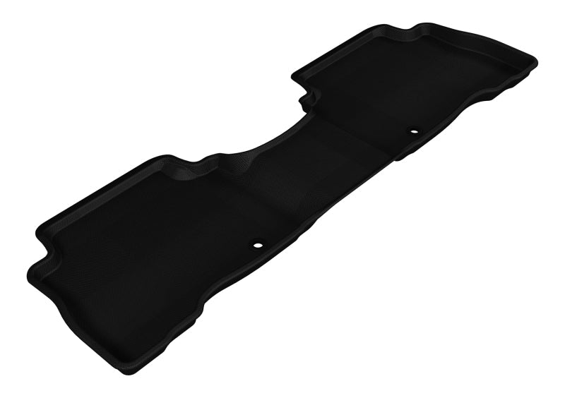 3D MAXpider 2014-2015 Kia Sorento 7-Seats Kagu 2nd Row Floormats - Black L1KA01621509