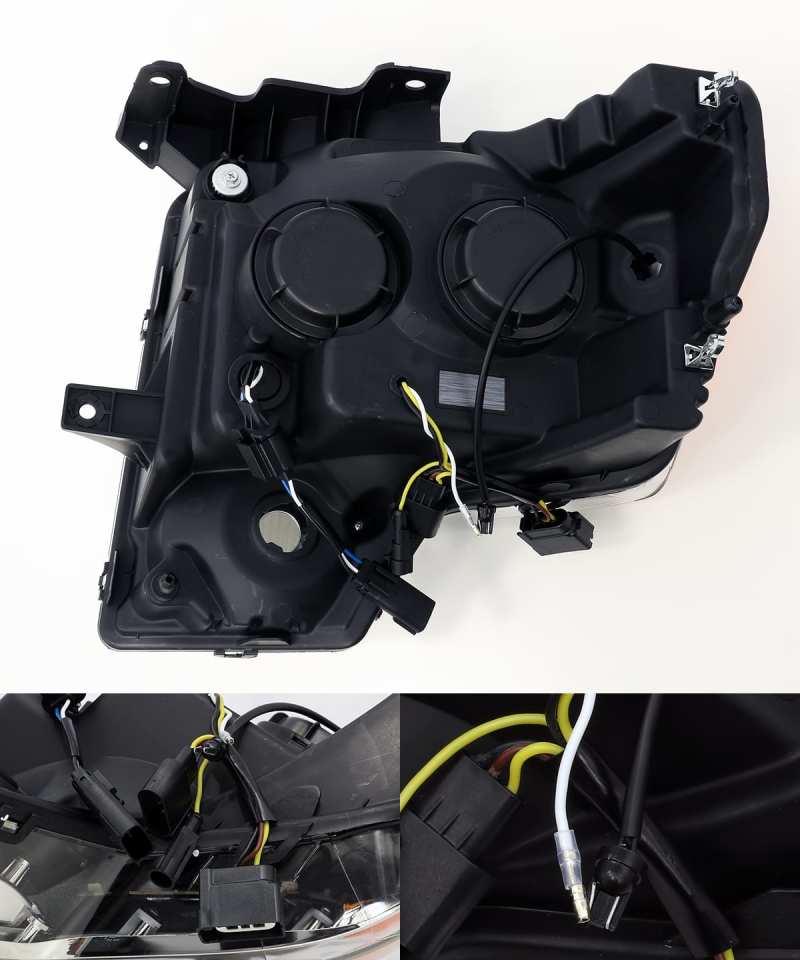 AlphaRex 09-14 Ford F-150 NOVA LED Proj Headlights Plank Style Matte Black w/Activ Light/Seq Signal 880192 *Discontinued