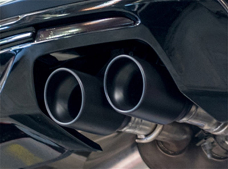 Borla 2016 Chevy Camaro V8 SS AT/MT ATAK Rear Section Exhaust w/ Dual Mode Valves Ceramic Black 11925CB