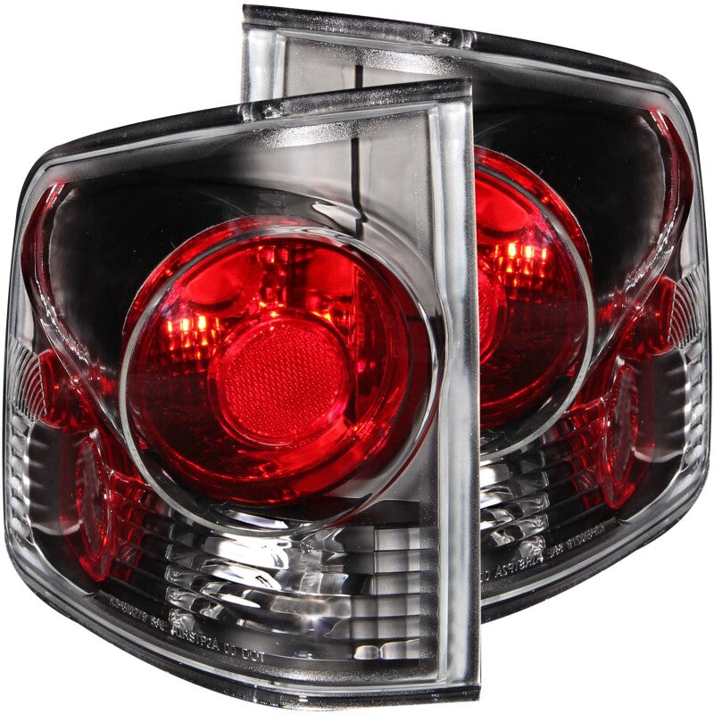 Anzo 1995-2005 Chevrolet S-10 Taillights Black 3D Style
