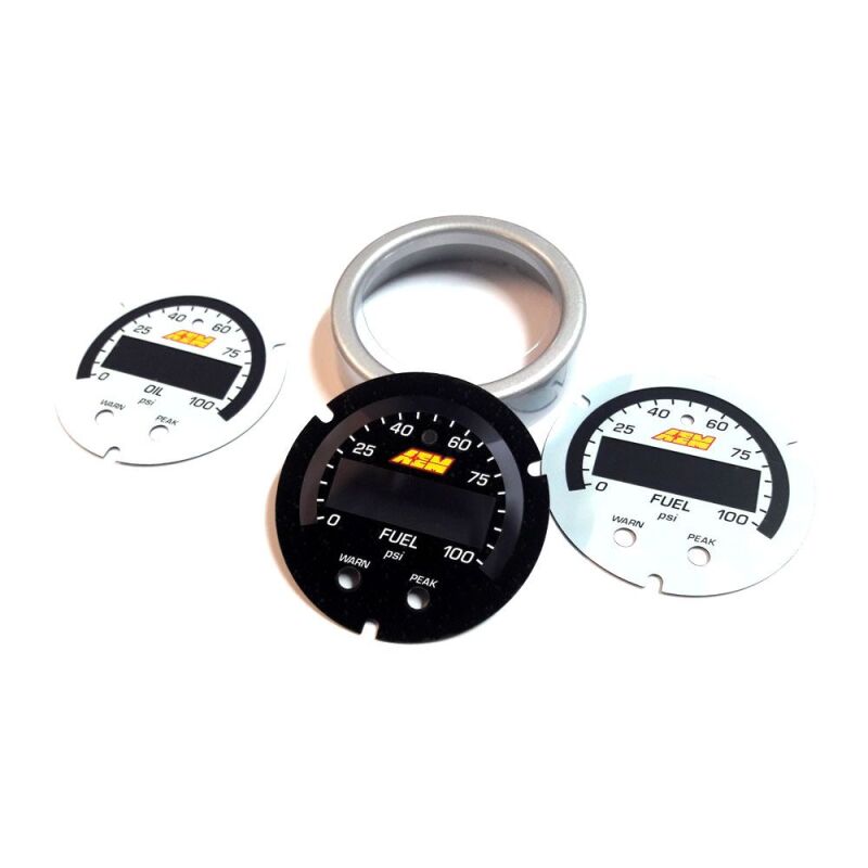 AEM Electronics Instrument Trim Ring Set