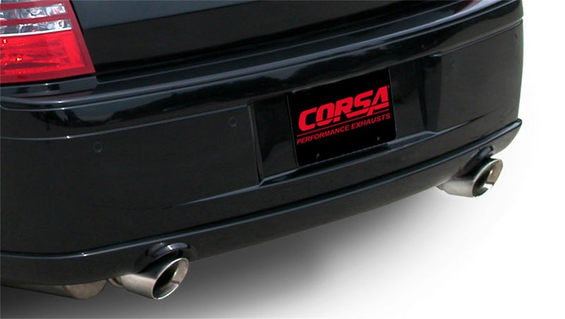 Corsa Performance 05-10 Dodge Charger No Towing Hitch SRT-8 6.1L V8 Polished Xtreme