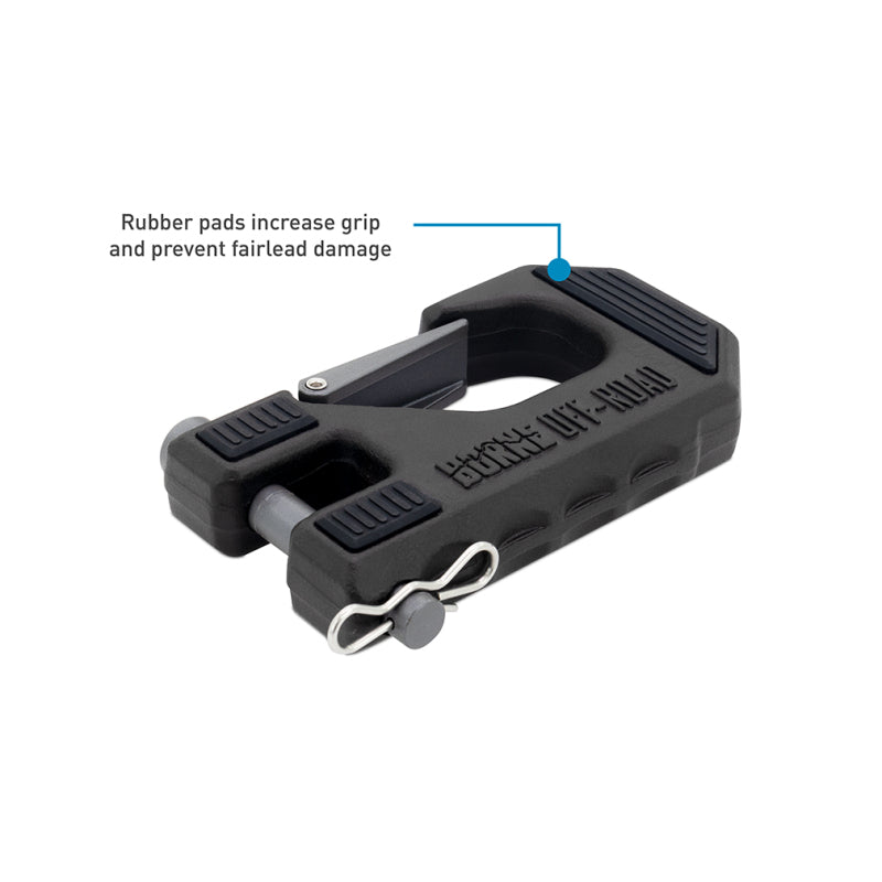 Borne Off-Road 10K Winch - Black Synthetic Rope BNWN-10-SBK