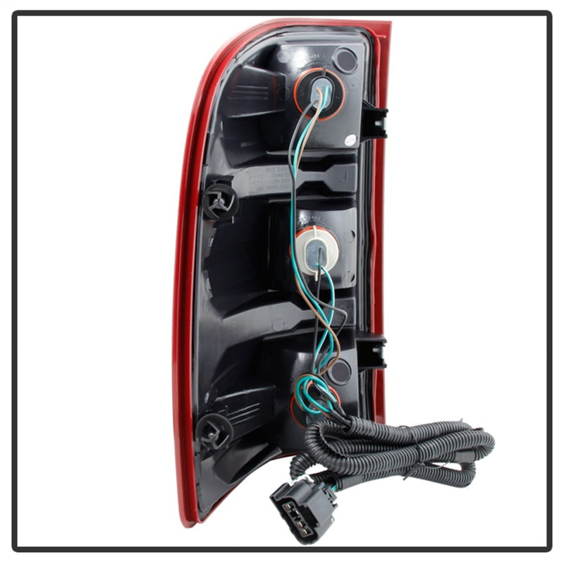 SPYDER Xtune GMC Sierra 07-13 OEM Tail Lights Dark Red ALT-JH-CSIL07-OE-RSM 9033100