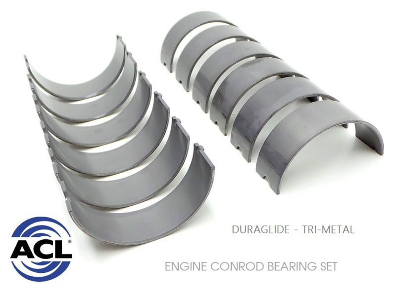 ACL 1967-2007 Chevy V8 305/350/400 .20mm Oversized Trimetal Rod Bearing Set 8B663P-20