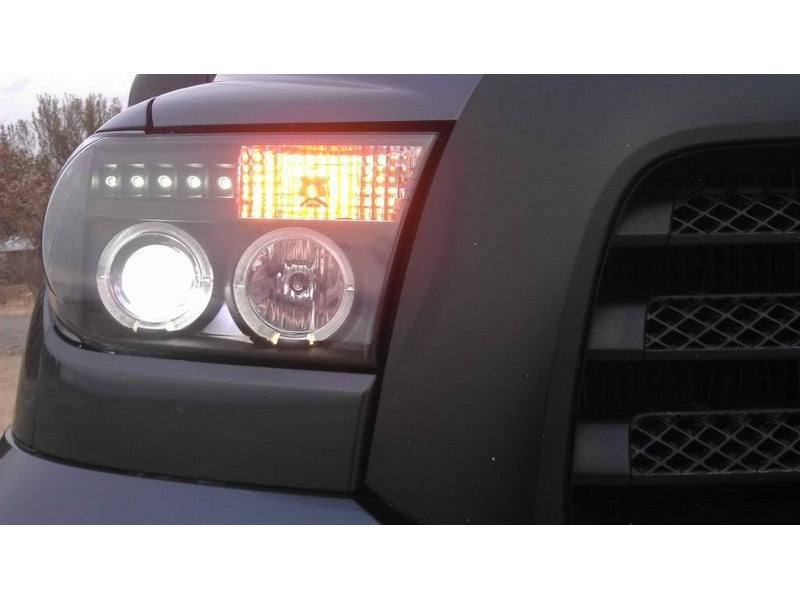 Spyder Toyota Tundra 07-133 Projector Headlights LED Halo LED Blk PRO-YD-TTU07-HL-BK 5012029