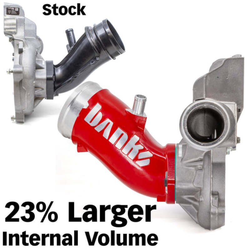 Banks Power 17-24 Chevrolet/GMC 2500/3500 6.6L Duramax L5P Monster-Ram Turbo Inlet Elbow - Natural 42792-N