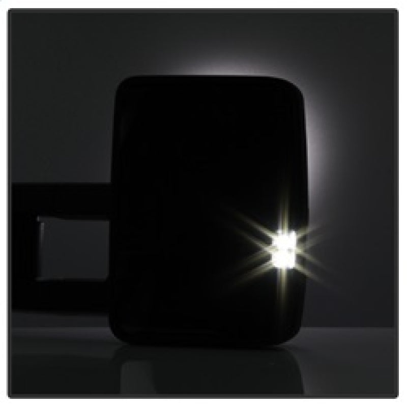 SPYDER xTune Chevy Silverado 03-06 G2 Heated Smoke LED Signal Telescoping Mirrors MIR-CS03S-G2-PWH-SM-SET 9936715