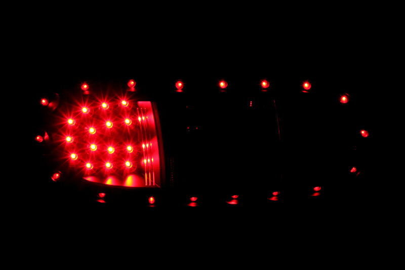 Anzo 1998-2005 Mazda Miata LED Tail lights Black