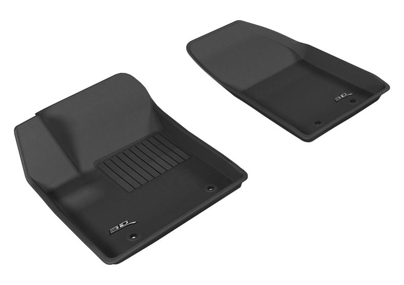 3D MAXpider 2012-2014 Chrysler/Dodge 200/Avenger Kagu 1st Row Floormat - Gray L1CY00211501